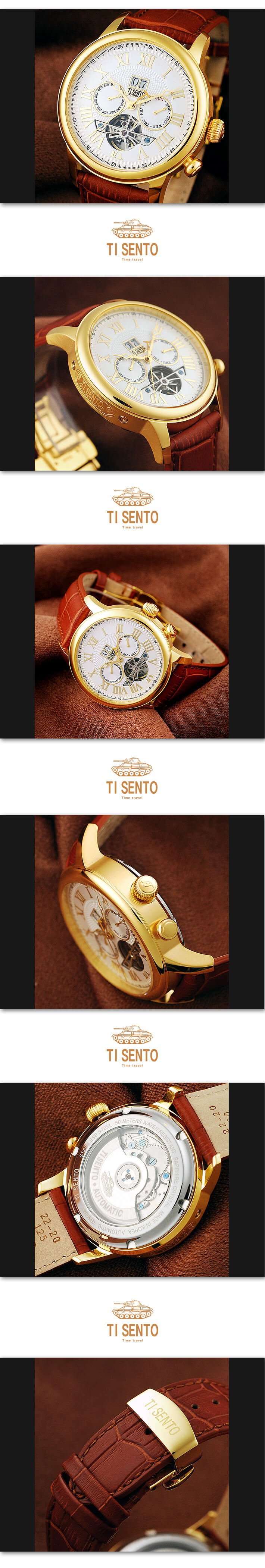 ساعت مچی مردانه تی سنتو TS50041GDBR_date