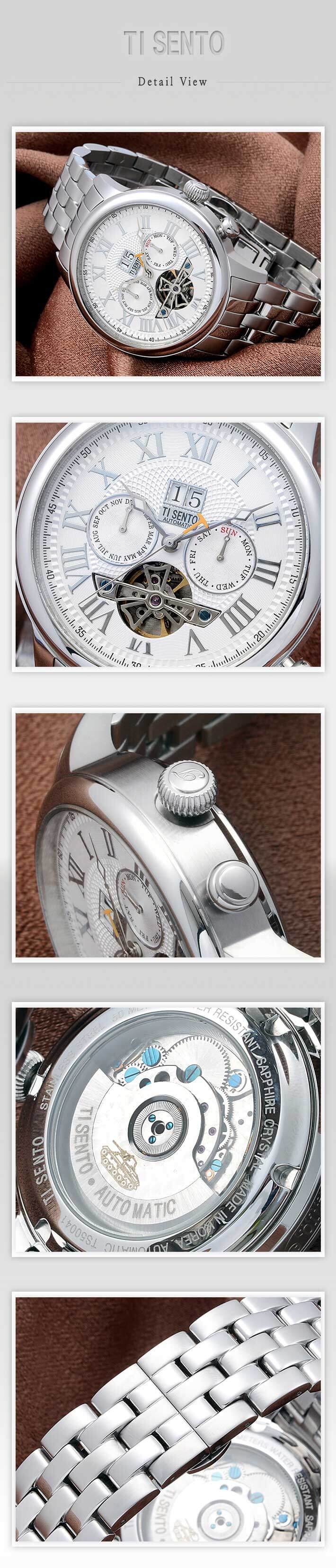 ساعت مچی مردانه تی سنتو TS50041WS_date