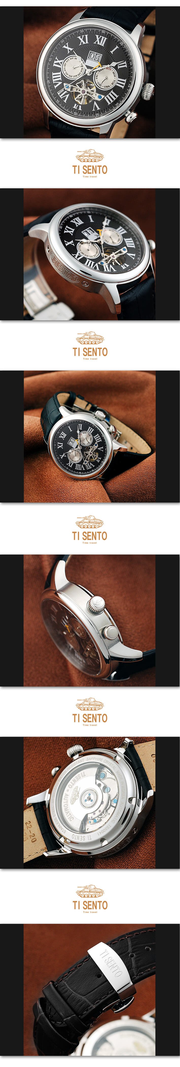 ساعت مچی مردانه تی سنتو TS50041WTB_date